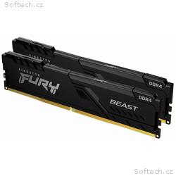 KINGSTON FURY Beast Black 16GB DDR4 3600MT, s, CL1