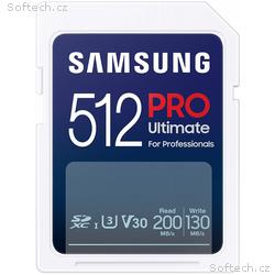 SAMSUNG PRO Ultimate SDXC 512GB, CL10 USH-I U3, V3