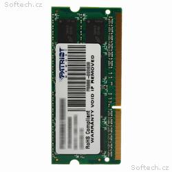 PATRIOT Signature 4GB DDR3 1600MHz, SO-DIMM, CL11,