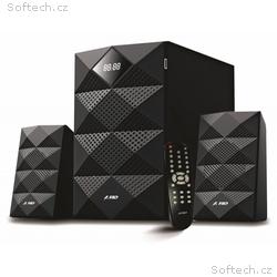 FENDA F&D repro A180X, 2.1, 42W, černé, BT4.0, FM 
