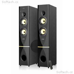 FENDA F&D repro T-88X, 2.0, 300W, černé, dřevěné, 