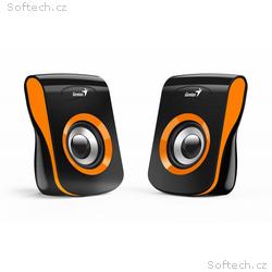 GENIUS repro SP-Q180 Orange, 2.0, 6W, USB napájení