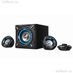 GENIUS repro GX GAMING SW-G2.1 1000, 2.1, 26W, Čer