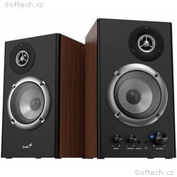 Genius SP-HF1200B, Stereo, 36W, Hnědá
