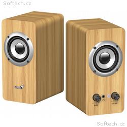 GENIUS repro SP-HF400 Pine Wood, 2.0, 10W, dřevěné