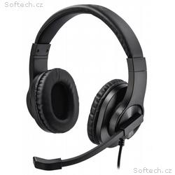 HAMA headset PC Office stereo HS-P300, drátová slu