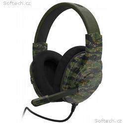 HAMA uRage gamingový headset SoundZ 330, zeleno-če