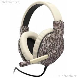 HAMA uRage gamingový headset SoundZ 333, béžovo-hn
