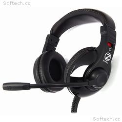 Zalman headset ZM-HPS200, herní, náhlavní, drátový