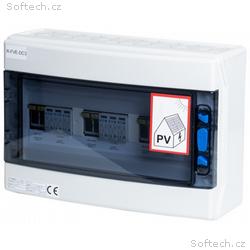 Solarmi DC3 osazený rozvaděč pro fotovoltaiku, 3x 