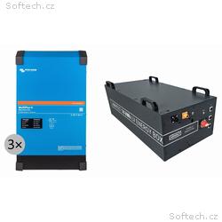 Victron 3x MultiPlus-II hybridní měnič 48V, 5000VA