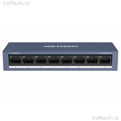 Hikvision switch DS-3E0108-O, 8x port, 10, 100, 10