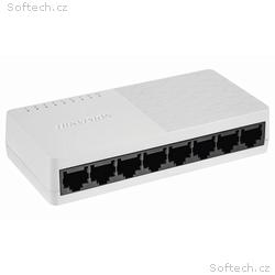 HIKVISION switch DS-3E0108D-O, 8x port, 10, 100 Mb