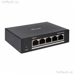 HiLook Powered by HIKVISION switch NS-0505, 5x por
