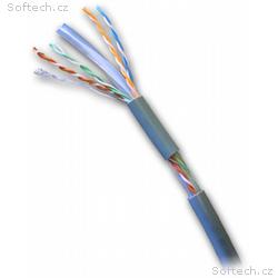 DATACOM UTP flex, Cat6 PVC,šedý,50m, lanko