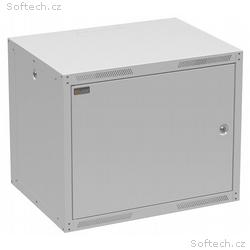 Rozvaděč nástěnný GrandN DUO 9U 450mm, dveře plech