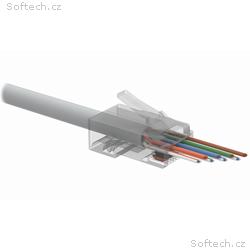 Solarix Univerzální EASY konektor RJ45 CAT5E UTP 8