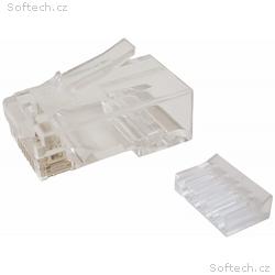 Solarix Konektor RJ45 CAT6 UTP 8p8c nestíněný sklá