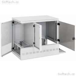 Triton 19" rozvaděč nástěnný 12U, 900x540mm + 3U, 