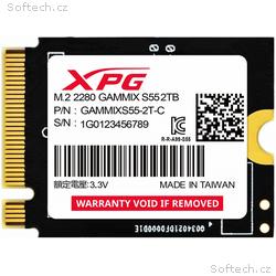 ADATA GAMMIX S55 2TB SSD, Interní, PCIe Gen4x4 M.2