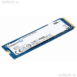 KINGSTON NV3 SSD 500GB, NVMe M.2 PCIe Gen4, Intern