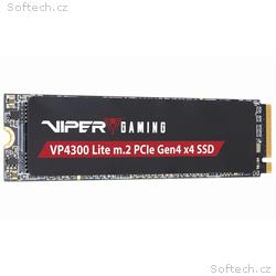 PATRIOT VP4300 Lite, 4TB, SSD, M.2 NVMe, Černá, 5R