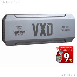 Patriot VXD externí box USB 3.2 M.2 NVMe SSD RGB