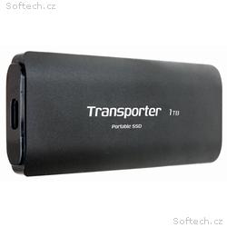 Patriot TRANSPORTER, 1TB, SSD, Externí, Černá, 3R