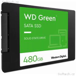 WD SSD GREEN 480GB, WDS480G3G0A, SATA III, Interní