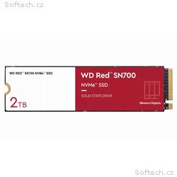 WD SSD RED SN700 2TB, WDS200T1R0C, NVMe M.2 PCIe G
