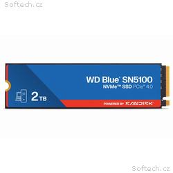WD Blue SN5100 2TB SSD Powered by SANDISK, NVMe M.