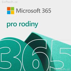 Microsoft 365 pro rodiny All Lng - předplatné na 1