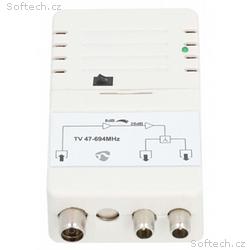 NEDIS zesilovač CATV, maximální zesílení 25 dB, 47