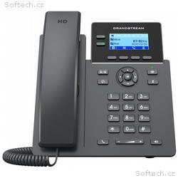 Grandstream GRP2602W, VoIP telefon, 2,21" podsvíce