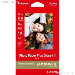 Canon fotopapír PP-201, 10x15cm, Lesklý, 50ks