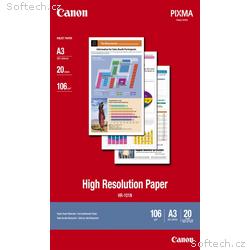 Canon fotopapír HR-101, A3, High resolution, 20ks