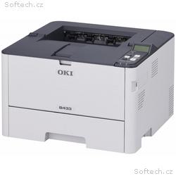 OKI B433dn, A4, 1200x1200 dpi, 40 ppm, USB 2.0, LA