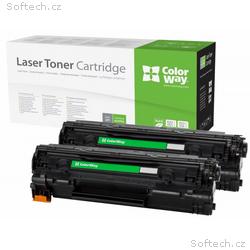 COLORWAY kompatibilní toner pro HP CE285A, černý, 