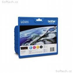 BROTHER inkoustová náplň LC-985 VALBP, multipack, 
