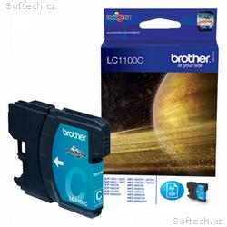 BROTHER inkoustová náplň LC-1100C, Azurová