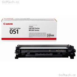 Canon originální toner CRG-051 BK, černý pro LBP16