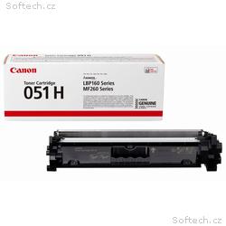 Canon originální toner CRG-051H BK, černý pro LBP1