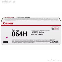 Canon originální toner CRG-064 H M, magenta, 10400