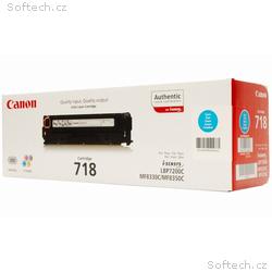 Canon originální toner CRG-718C, LBP-7200, 7660, 7