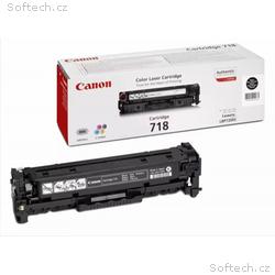 Canon originální toner CRG-718BK, LBP-7200, 7660, 