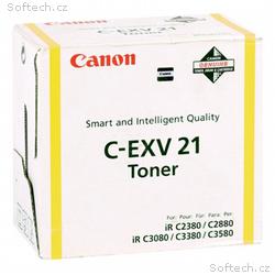 Canon originální toner C-EXV21Y, iRC-2880, 3x80, 1