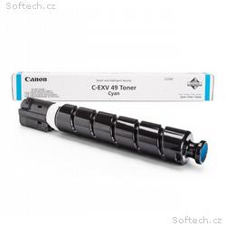Canon originální toner C-EXV49, azurový, 19000str.