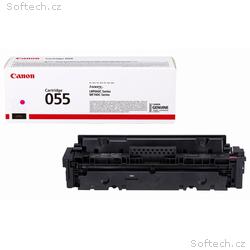 Canon originální toner CRG-055M (purpurový, 2100st