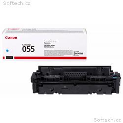 Canon originální toner CRG-055C (azurový, 2100str.