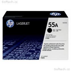 HP černý toner, CE255A pro LJ P3015 originál